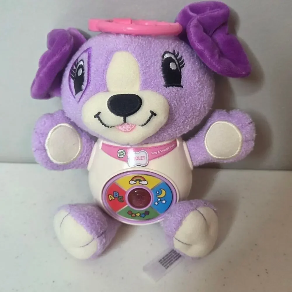 LeapFrog Sing & Snuggle Violet 8